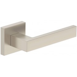Manere usi QUBIK nichel velvet cu rozeta wc