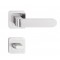 Manere usi RIO nichel satin cu rozeta wc