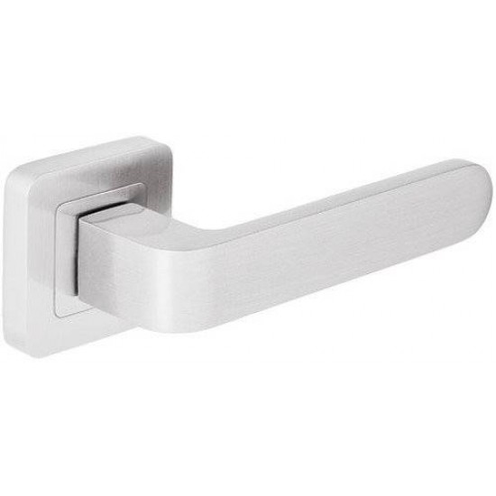 Manere usi RIO nichel satin cu rozeta wc