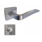 Manere usi Sery crom satin cu rozeta wc