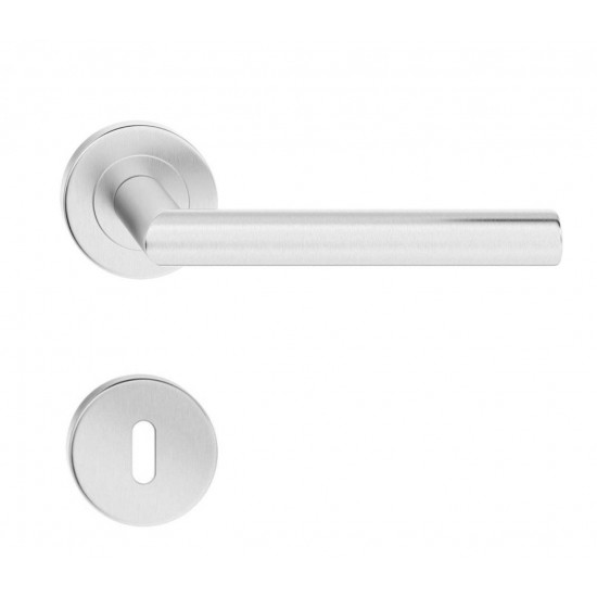 Manere usi SIGMA (NOVA) inox cu rozeta cheie