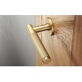Manere usi TIME LINEAR cu rozeta wc auriu satin