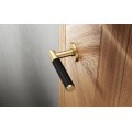Manere usi TIME LINEAR cu rozeta yala auriu satin - negru
