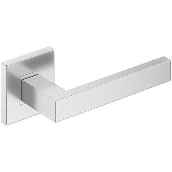 Manere usi TOPAZ inox cu rozeta cheie