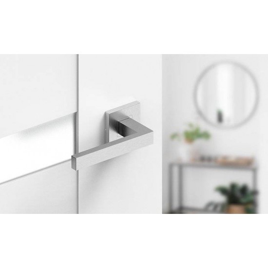 Manere usi TOPAZ inox cu rozeta wc