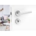 Manere usi UNO crom satin cu rozeta cheie