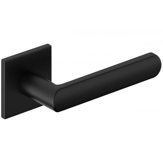 Manere usi Luna Q slim negru mat cu rozeta yala