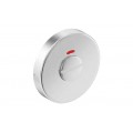 Set rozete inox rotunde wc