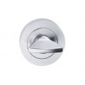 Set rozete nichel rotunde wc