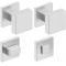 Butoni TOPAZ mobili inox cu rozeta wc