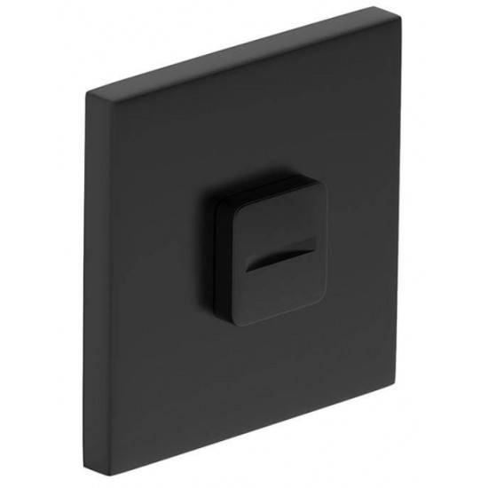 Set rozete FIT negre patrate wc