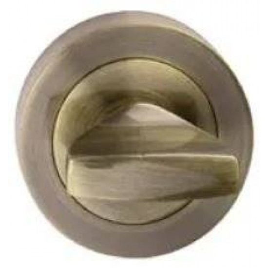 Set rozete bronz patinat lucios rotunde wc