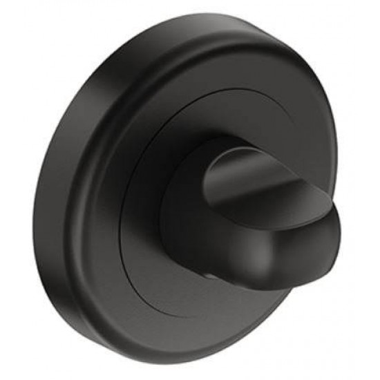 Set rozete negru mat rotunde wc