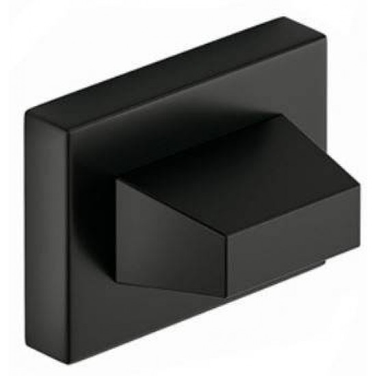Set rozete negre rectangulare wc