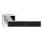 Manere usi Deco crom lucios cristale negre 
