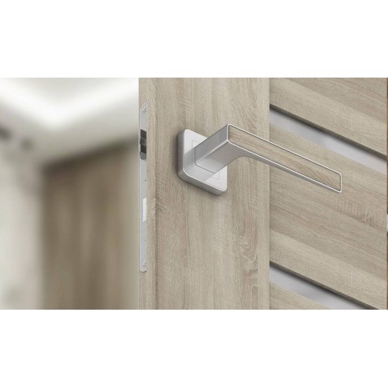 Manere usi Deco nichel decor stejar cu rozeta yala
