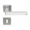 Manere usi St.Tropez crom satin cu rozeta cheie