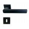 Manere usi St.Tropez negru mat cu rozeta cheie