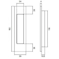 Maner ingropat dreptunghiular titan ( Enger )
