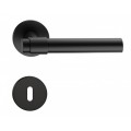 Manere usi Allure slim negru cu rozeta cheie