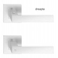 Manere usi TOPAZ CLICK inox blocator dreapta