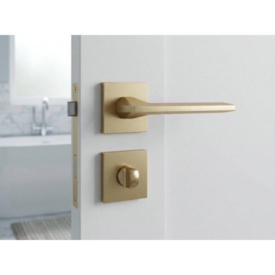 Manere usi STAR auriu satin rozeta wc