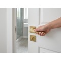 Manere usi STAR auriu satin rozeta wc