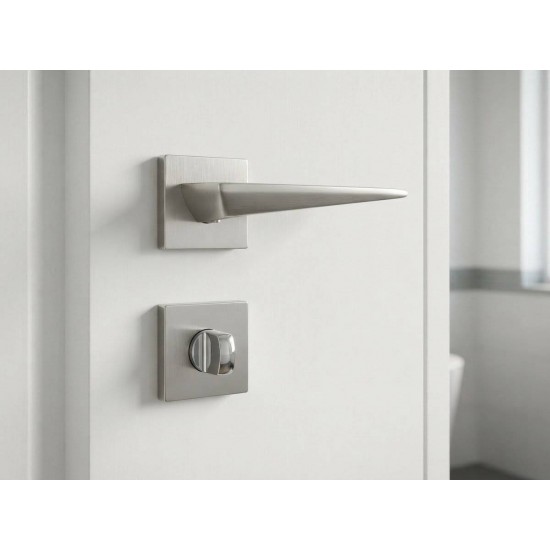Manere usi ENZO crom satin rozeta wc