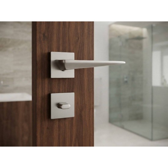 Manere usi ENZO crom satin rozeta wc