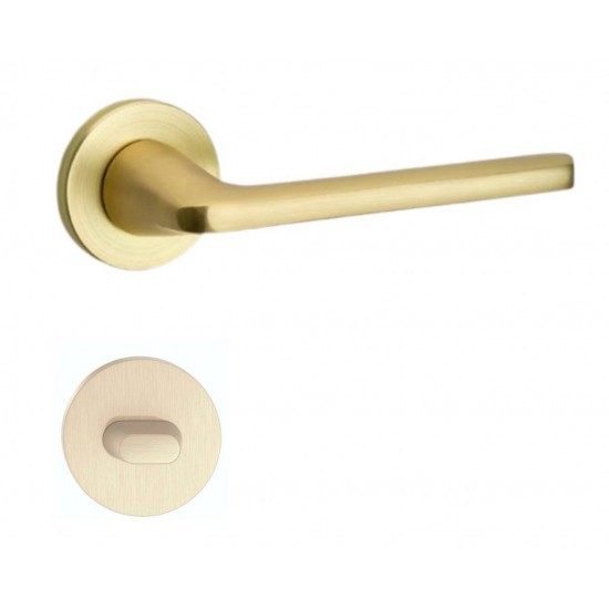 Manere usi Modena auriu satin rozeta wc