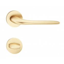 Manere usi Moon auriu satin rozeta wc
