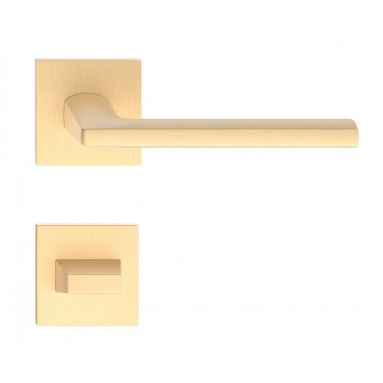 Manere usi ARTE Q (Stella) auriu satin rozeta wc