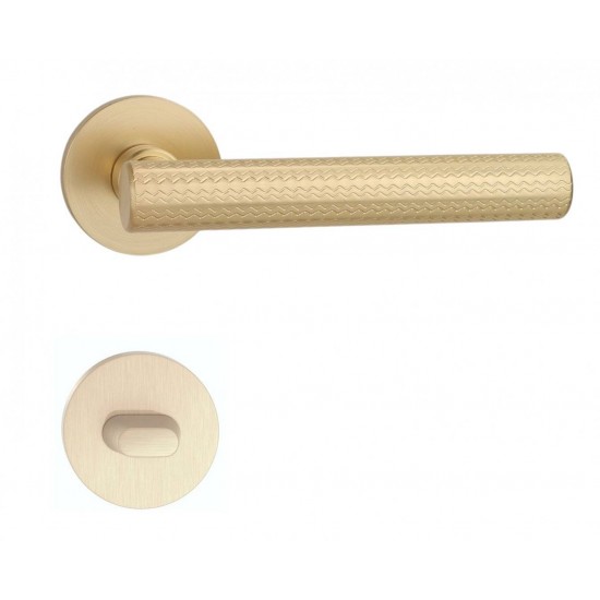 Manere usi Azzuro R auriu satin rozeta wc