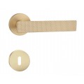 Manere usi SIENA R auriu satin rozeta cheie