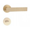 Manere usi SIENA R auriu satin rozeta wc