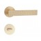 Manere usi SIENA R auriu satin rozeta wc