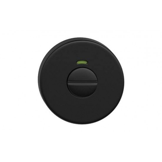 Set rozete inox negre rotunde wc ( liber - ocupat )