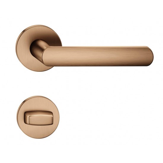 Manere usi Luna R light brown cu rozeta wc