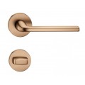 Manere usi Bella R light brown cu rozeta wc