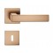 Manere usi Cube light brown cu rozeta cheie