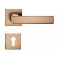 Manere usi Cube light brown cu rozeta yala