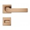 Manere usi Cube light brown cu rozeta wc