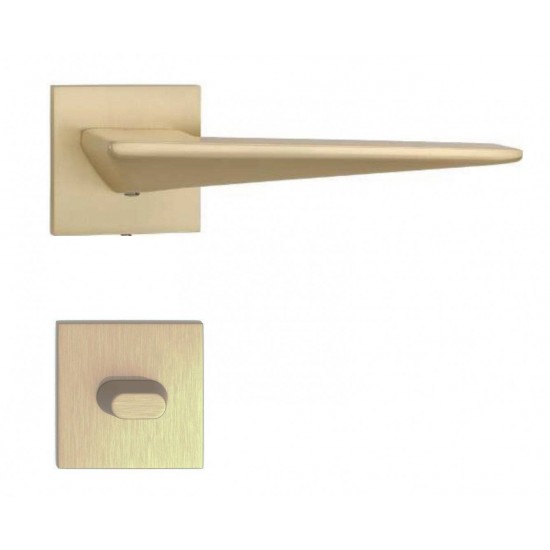 Manere usi ENZO auriu satin rozeta wc