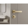 Manere usi VERONA auriu satin rozeta wc
