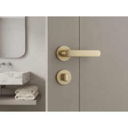 Manere usi VERONA auriu satin rozeta wc