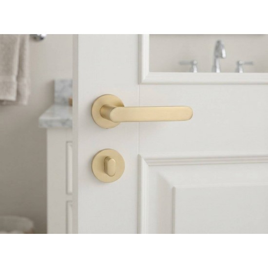Manere usi VERONA auriu satin rozeta wc