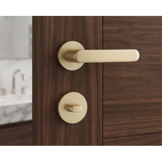 Manere usi VERONA auriu satin rozeta wc