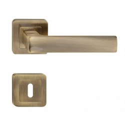 Manere usi OFFICE ( IBIZA ) bronz patinat cu rozeta cheie