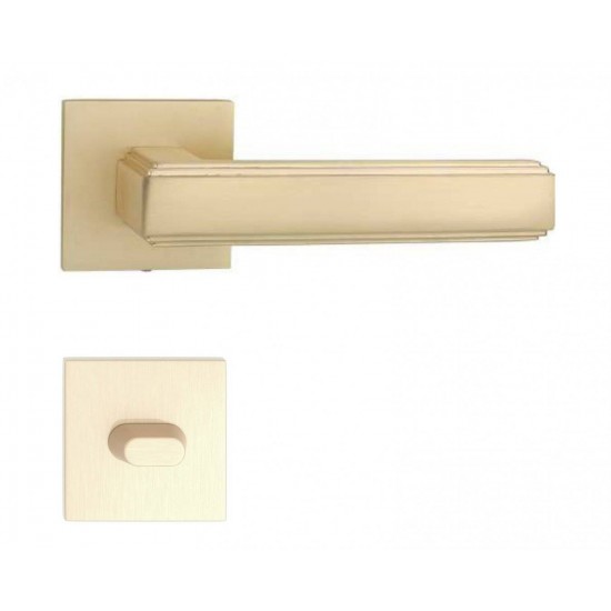 Manere usi CONTE auriu satin rozeta wc