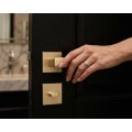 Manere usi CONTE auriu satin rozeta wc